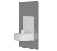 ProofVision In-Wall Electric Toothbrush Charger | Brushed Steel | Metal | 89mm x 162mm x 93.5mm