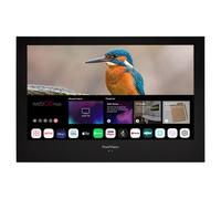 ProofVision Premium 24" Waterproof Bathroom Smart Television | Black | Glass | 594mm x 396mm x 51mm