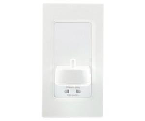 Proofvision Pv12P Tbcharge In-Wall Electric Tooth Brush & Shaver Socket (White)
