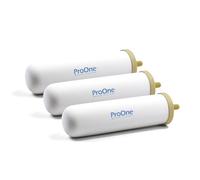 ProOne 9-Inch Gravity Water Filter Replacement G-Series 3-Pack - Universally Compatible with Gravity Water Filter Systems - NSF/ANSI Certified to Reduce Lead, Reduce Microplastics, & Total PFAS