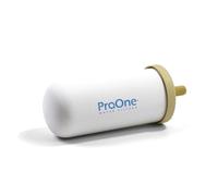 ProOne Single 5-inch Replacement Filter for ProOne Traveler+ Countertop Gravity Water Filter System - Removes Fluoride, Lead, Chlorine, Microplastics, and More