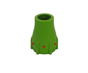 Proops 1 x Walking Stick, Zimmer Frame, Cane, Ferrule, Sturdy Grip, Wear Indicator. 19 mm, 3/4", Dark Green. (L0030) Free UK Postage
