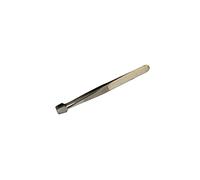 Proops 120mm Stainless Steel Tweezers, Bent/Curved 6mm Wide Flat End (S7146). Free UK Postage.