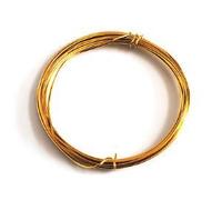 Proops 1mm x 4m Gold Plated Wire. Ideal for Hobby, Jewellery and Modelling. (X1105) Free UK Postage