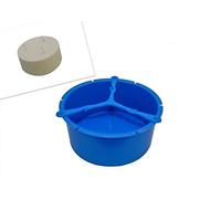 Proops 3 Wick Large Round 5.5" Diameter Candle Making Mould Mold and Wick Holder (S7786). Free UK Postage.