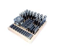 Proops 41 Piece Doming Block and Punch Set Made of Steel. (J1144) Free UK Postage.