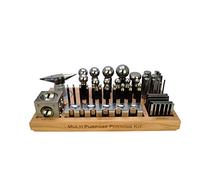 Proops 42 Piece Multi Purpose Steel Doming Dapping Block Punch Swage Set, Jewellery Making (J2137). Free UK Postage.