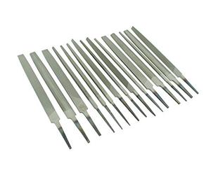 Proops Brothers Set of 15 Engineers Files 6" 150mm, Bastard, Second Cut, Smooth, Various Shapes (F9974) Free UK Postage
