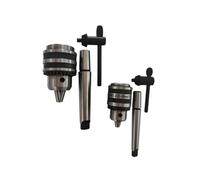 Proops Drill Chuck Set of 2 with Mt Arbors, (6mm/1mt and 10mm/2mt) (M9301). Free UK Postage.