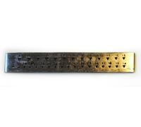 Proops Jewellers 8" Triangular Drawplate 30 Holes (J1068) Free UK Postage