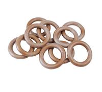 Proops Macrame Rings 50 mm 2" Pack of 10. (S7332) Free UK Postage