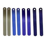Proops Set of 8 Plastic Rolling Spacer Plates for Metal Clay 1mm, 1.5mm, 2mm, 2.5mm, PMC Clay, Jewellery Making (J2156). Free UK Postage