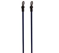 Prop Butterfly Or HD Twist Lock Metal Galvanised Garden Washing Line Airer Rope String Outdoor Indoor Telescopic strong Cloths Laundry Support pole Extendable from 1.5 to 2.4m (2pk Twist Lock)