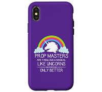 Prop Masters Are Like Unicorns Props Master Film and Theatre Case for iPhone X/XS