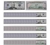Prop Money - Entertainment Use Full Print Notes, Practice Counting Stacks Sheets, Engaging Tool for Children’s Earnings, Smooth Texture Paper Construction, Movie Theater Stage Production