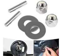 Prop Nut Kit E MKP-34 For Minn Kota Shear Pin Compatible with Minn Kota Trolling Motor MKP-33 Weedless Wedge 2 Props Including Prop Nuts & Washers 1865019