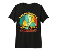 Propagandhi How to Clean Everything in Retro Look, Funny Premium T-Shirt