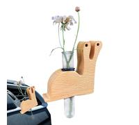 Propagation Vase for Car | Vent Reusable Car Air Freshener - Scent Aromatherapy Hydroponic Planter Decorations Wood Perfume Diffuser for Home Automotive RV Interior Van Men Women