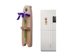 Propagation Vases for Plants | Wall Propagation Vase with Wooden Stand - Hydroponic Test Tube Home Decoration for Living Room Bedroom Study Room Dorm Cafe Bar Balcony Offices