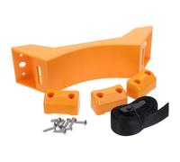 Propane Cylinder Holder 40l Abs Pp Vertical Mount Yellow