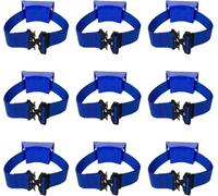Propane Cylinder mounting Bracket Set - Set Includes Sizes 1, 3, 5, 7, 9, 11, 13, and 15.(Blue,9pcs)