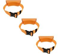 Propane Cylinder mounting Bracket Set - Set Includes Sizes 1, 3, 5, 7, 9, 11, 13, and 15.(Orange,3pcs)