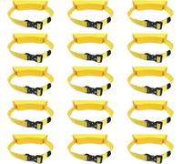 Propane Cylinder mounting Bracket Set - Set Includes Sizes 1, 3, 5, 7, 9, 11, 13, and 15.(Yellow,15pcs)