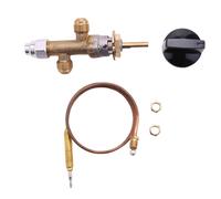 Propane Gas Fire Pit Control Safety Valve Flame Failure Device Gas Heater Valve With Thermocouple A