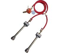 Propane Gas Forge Dual Burner, Blacksmith Knife Making Gas Melting Furnace