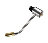 Propane gas regulator assembly with pressure regulation for outdoor stoves, designed to maintain steady gas pressure and broad stove compatibility
