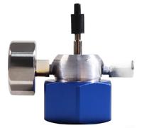 Propane Gas Valve Adapter with Pressure Gauge Bleeder Switch for Pool Heater, 300 PSI Gas Connector Adapter for Swimming Pools Propane Gas Connections(BY023)