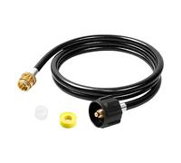 Propane Hose Adapter | Gas Hose for Propane Grill,6 Ft Tank Adapter Parts for Burner Heating Torch Lawn Camping Stove Patio Garden Portable Grills