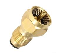 Propane Refill Adapter for 1 lb Bottles from 20 lb Tank Compatible with Portable Heaters and Camping Gear