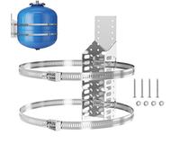 Propane Tank Bracket,Thermal Expansion Tank Holder - Nitrogen Propane Holder for 5 Gallon or 13 Inch Diameter Pole, Sign Mounting Brackets for Larger Poles