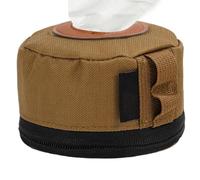 Propane Tank Cover, Propane Cover for RV Trailer, Polyester Case for Storage Bottle Canisters, Storage Bag for Cooking Tanks, Tank Cover for Camping Stove, Canister Protector for Travel, Small Khaki