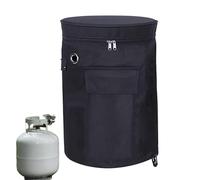 Propane Tank Covers,Travel Trailer Propane Tank Cover - Outdoor Cooking Accessories for Living Family Motorcycle Store Picnic Friends Camping
