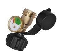 Propane Tank Gauge for Grill,Propane Cylinder Pressure Gauge - Pressure Meter, Leak Detector for 5-40lb Cylinders Patio Heater Outdoor Stove BBQ Grilling Camping RV Burner