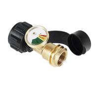 Propane Tank Gauge - Tanks Gauge Level Indicators | Propane Tank Adapter Indicator | Gas Bottle Level Indicator | Camping Gas Tanks Adapter Gauges For Leak Detector, Pressur Grilling Fire Pit RV