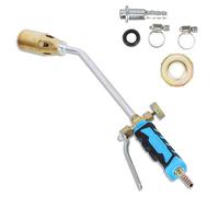 Propane Torch Head, High Intensity Trigger Start Gas Torch, Adjustable Pencil Flame Welding Torch Turbo Map Gas Torch for Industrial Welding, Heating, Cutting, Spraying