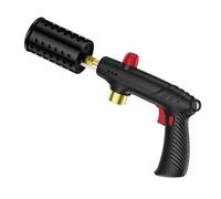 Propane Torch, Kitchen Cooking Torch, Culinary Torch Lighter, Adjustable Blow Torch for Sous Vide Searing Steak, BBQ, Grill (Propane Tank Not Included) (Handle CarbonFiber)