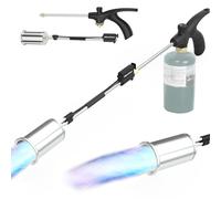 Propane Torch Weed Burner - 1,800,000 BTU Flame Thrower with Self - ignite Feature, Perfect for Weeding, Snow Melting, Asphalt, Roofing & More (Fuel Excluded)