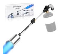 Propane Torch Weed Burner High Power 1,200,000 BTU Weed Burner Flame Thrower Heavy Duty Blow Torch with Flame Control and 30" Removable Long Arm for Garden, Wood, Ice, Snow