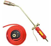 Propane Weed Burner Kit with Double Switch and Hoses for Eliminating Weeds, Ice, and Snow