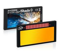 Propart 2x4.25 Grey Welding Lens with Shade 9, Auto Darkening Welding Lens, True Color Blue Technology, HD Auto Welding Lens for Parts of