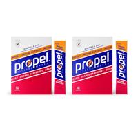 Propel Powder Packets, Orange Raspberry With Electrolytes, Vitamins 20 Count (Pack of 2) - in GARIZZE Box
