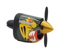 Propeller Car Vent Clip - 3.38 Inches ABS | Stylish Air Freshener - Fun Aviation Inspired Car Decor For Men Women Trucks Creating Pleasants Scent And Attractive Interior Atmosphere