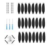 Propeller Compatible with DJI Mini 4K, Mini 2/SE/2 SE, 24 Pieces of Low Noise Wind 4726 FM Propeller Blade, Replaceable Noise Reduction Drone Accessories, Including Screws and Screwdriver (White)