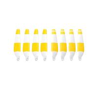 Propeller For Mini 3 Pro, Low Noise Propellers Props, Double-sided Colorful Stripes Design, Spare Parts Replacement (white and yellow strip)