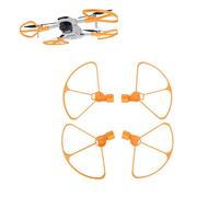 Propeller Guard Compatible with Potensic ATOM 3, Drone Propeller Protector Scratch-resistant Anti-Collision Protective Cover Guard Ring Accessories for Potensic ATOM 3 Quadcopter（Orange）