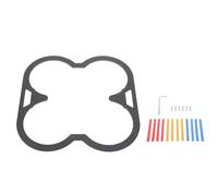 Propeller Guard for Avata Hard Carbon Fiber Double Protection Light Drone Propeller Protector with 12 EVA Strips